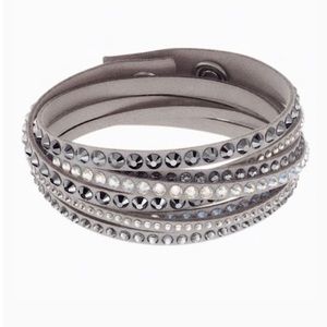 Swarovski slake wrap bracelet